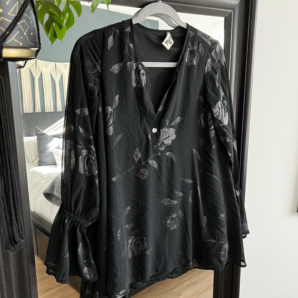 Show Me Your MuMu Perveen Pirate Tunic Top Small